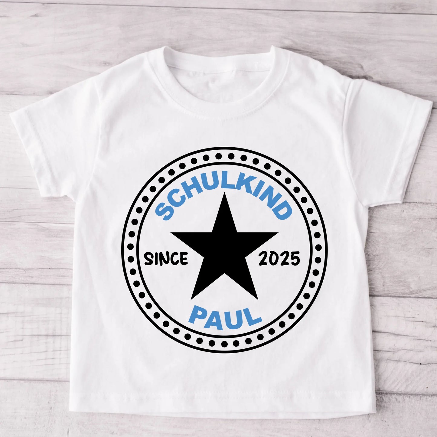 Ster - Gepersonaliseerd kinder T-shirt