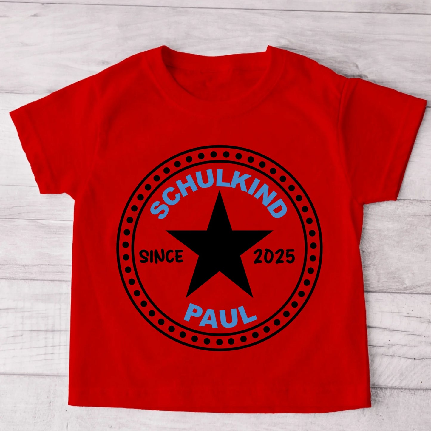 Ster - Gepersonaliseerd kinder T-shirt