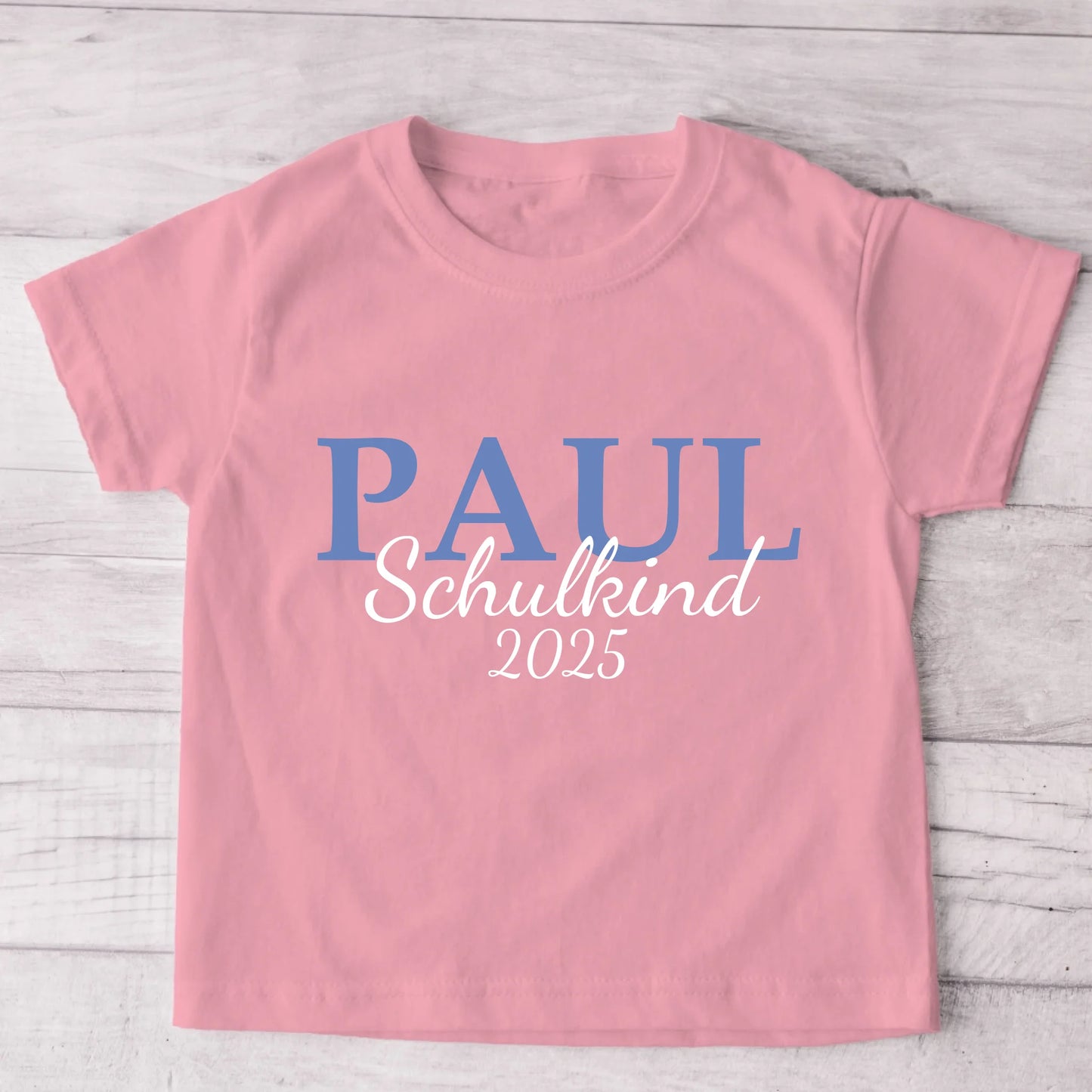Terug naar school - Gepersonaliseerd kinder-T-shirt