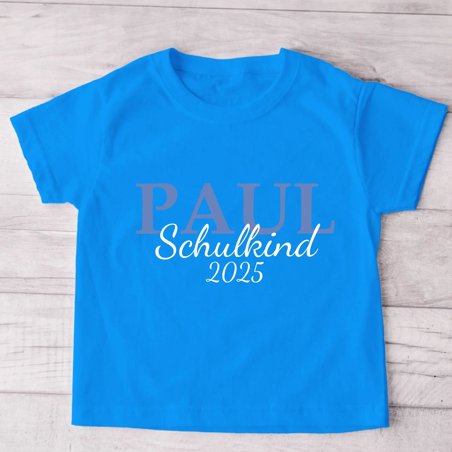 Terug naar school - Gepersonaliseerd kinder-T-shirt