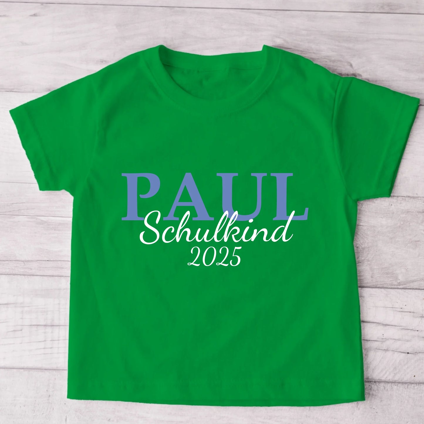 Terug naar school - Gepersonaliseerd kinder-T-shirt