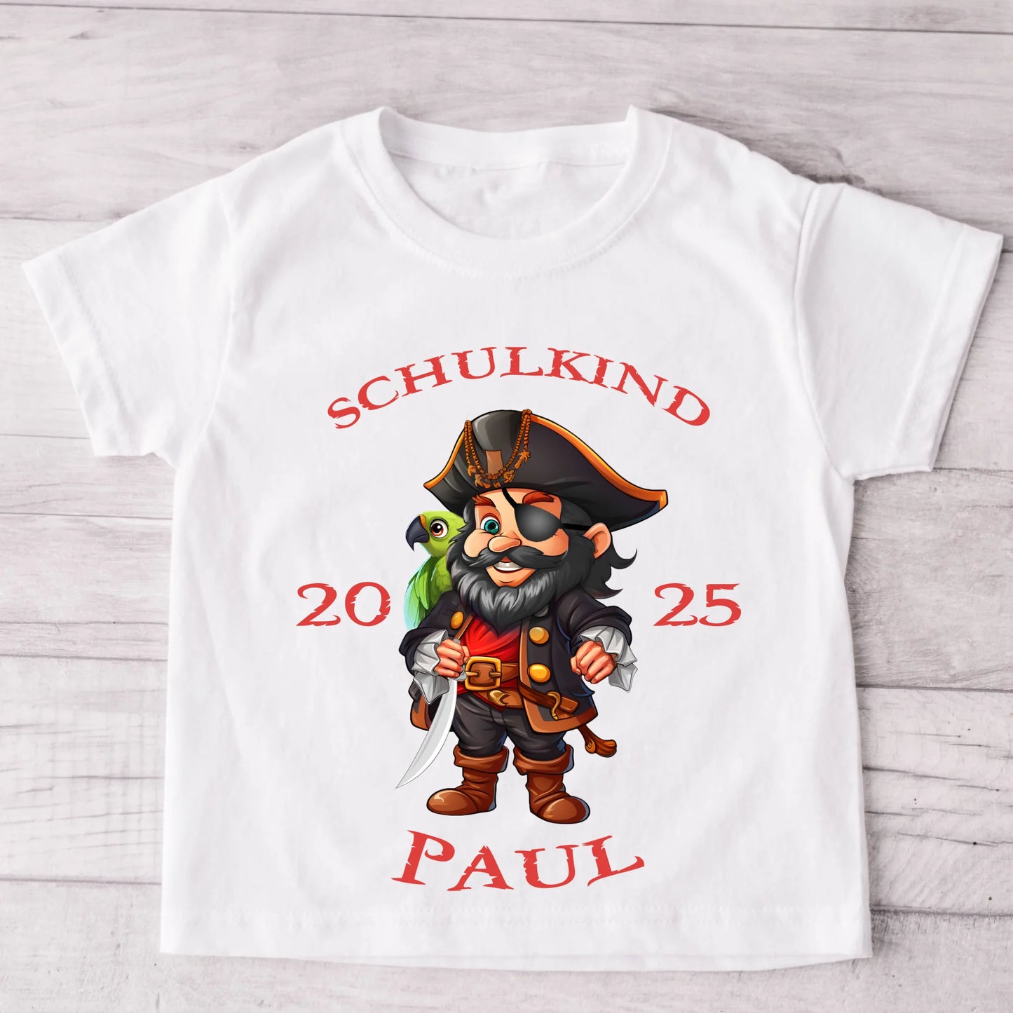 Ahoy - Gepersonaliseerd kinder T-shirt