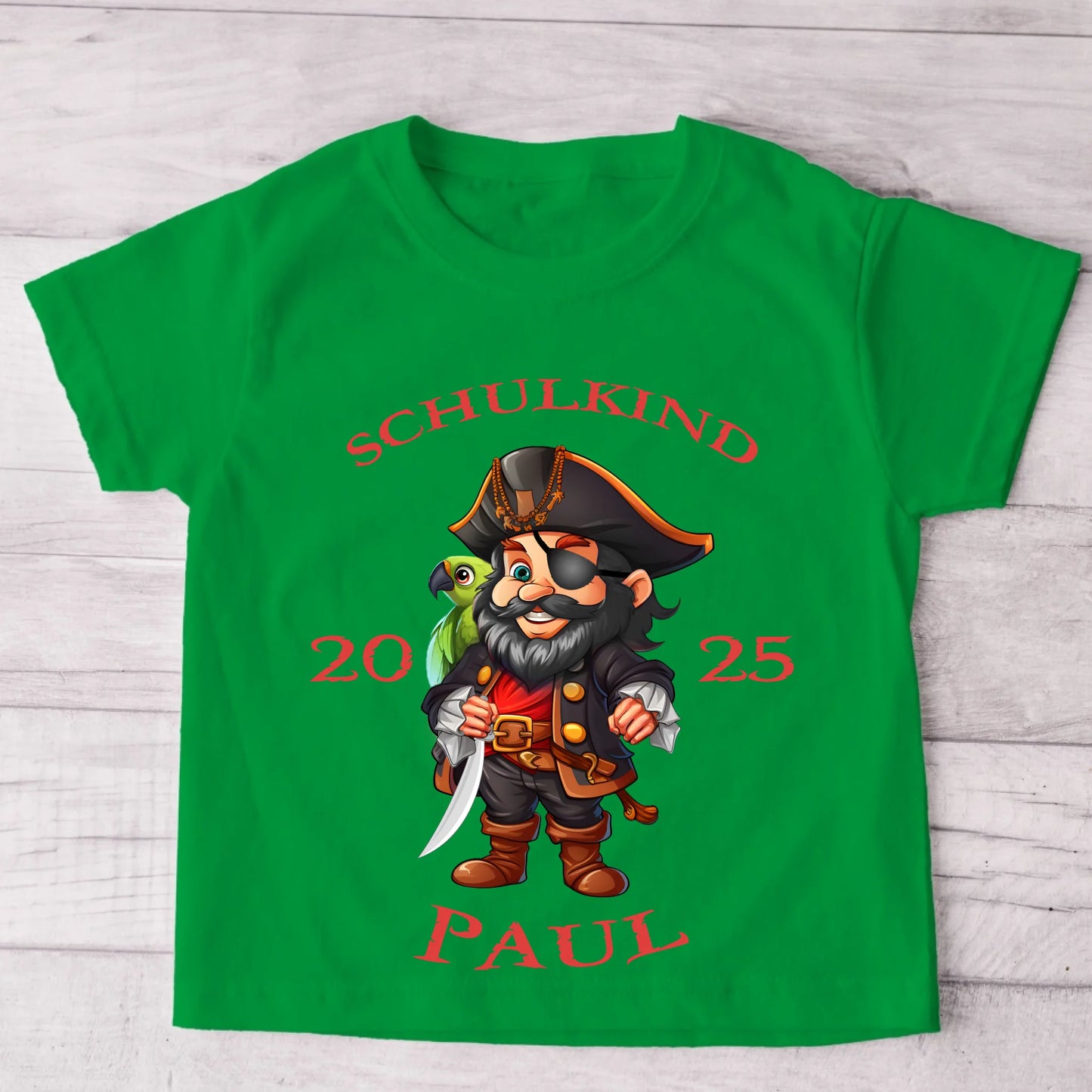 Ahoy - Gepersonaliseerd kinder T-shirt