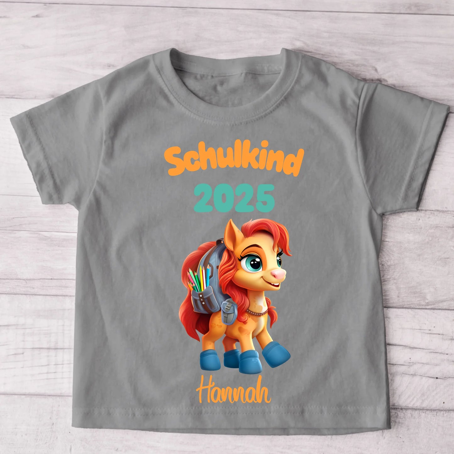 Pony - Gepersonaliseerd kinder T-shirt