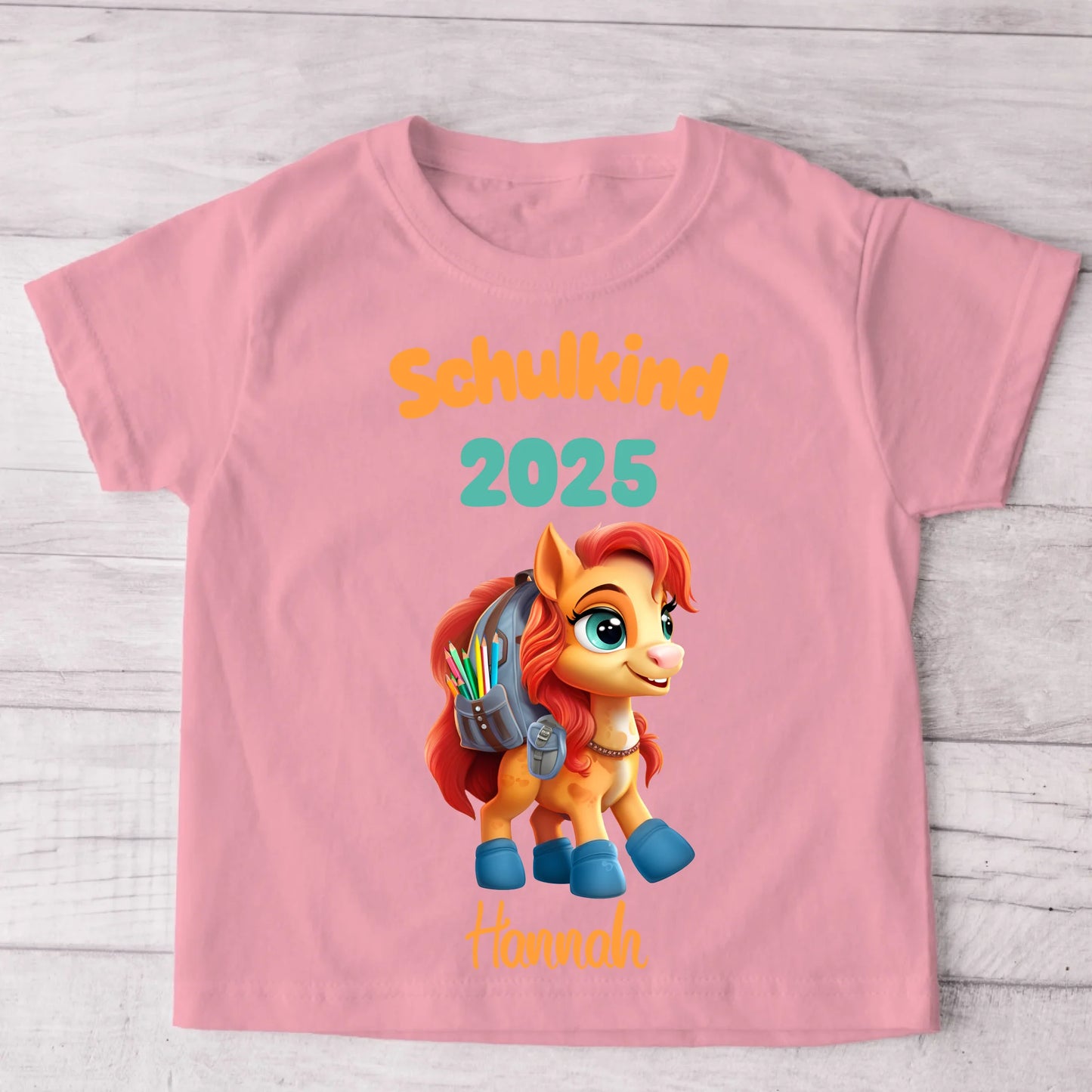 Pony - Gepersonaliseerd kinder T-shirt