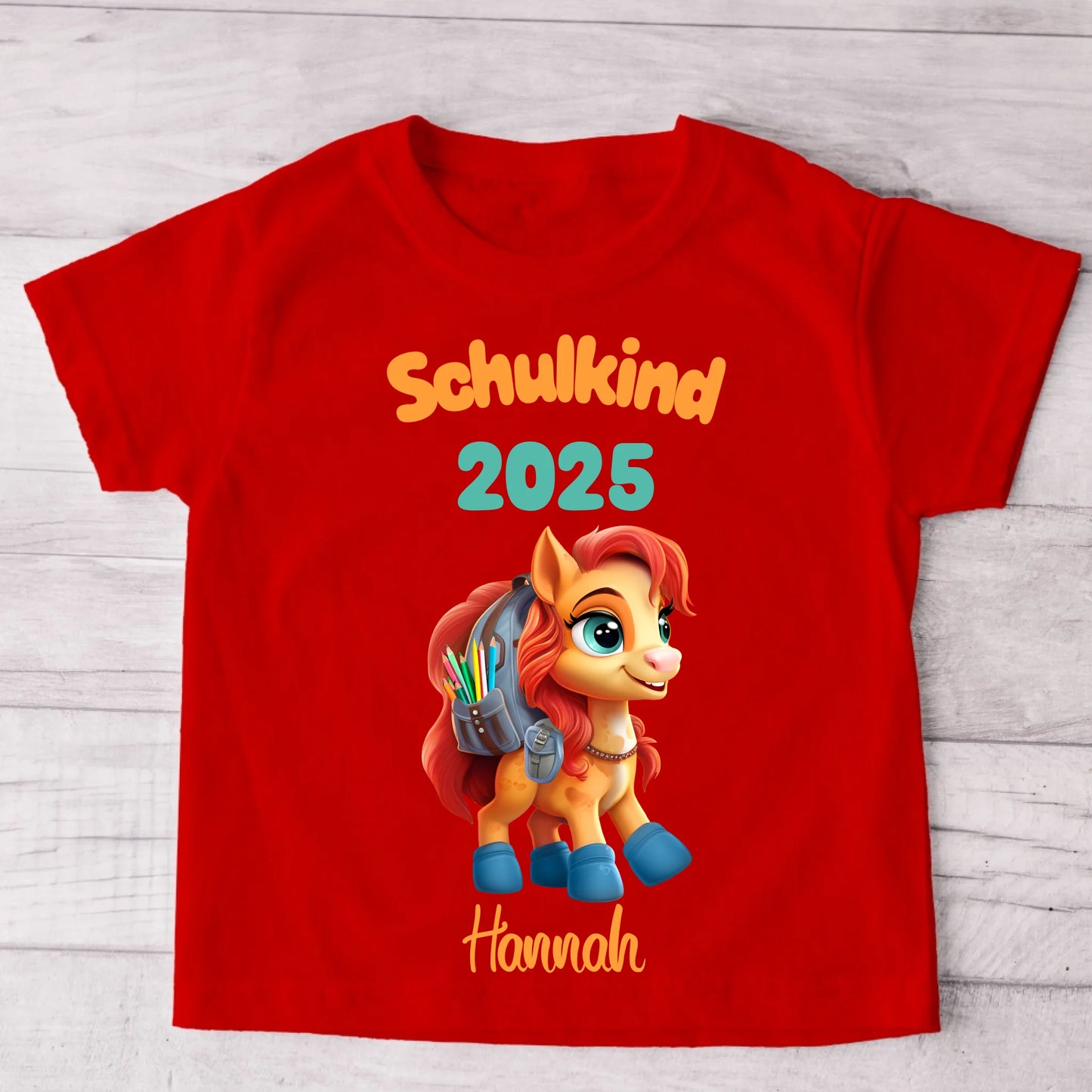 Pony - Gepersonaliseerd kinder T-shirt