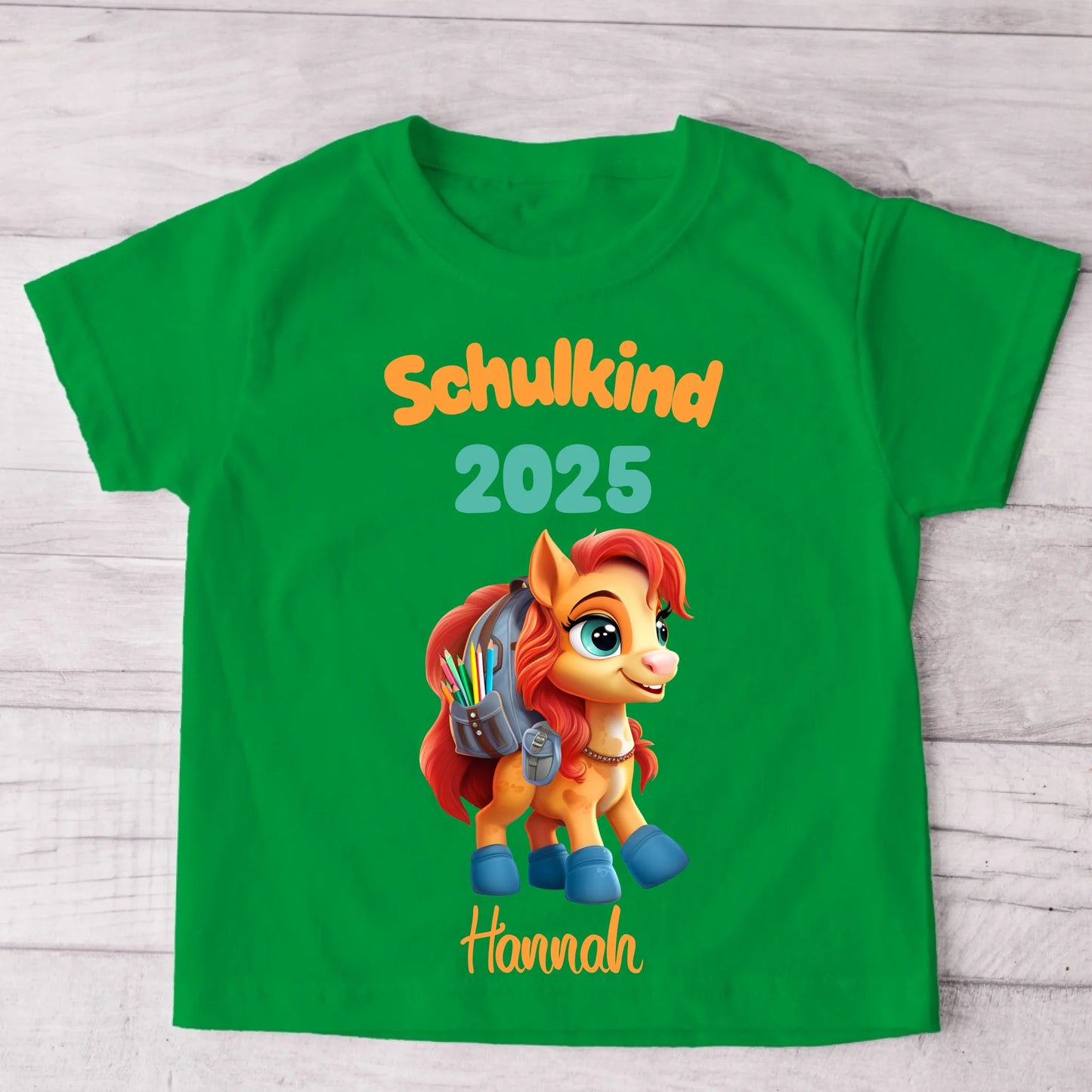 Pony - Gepersonaliseerd kinder T-shirt