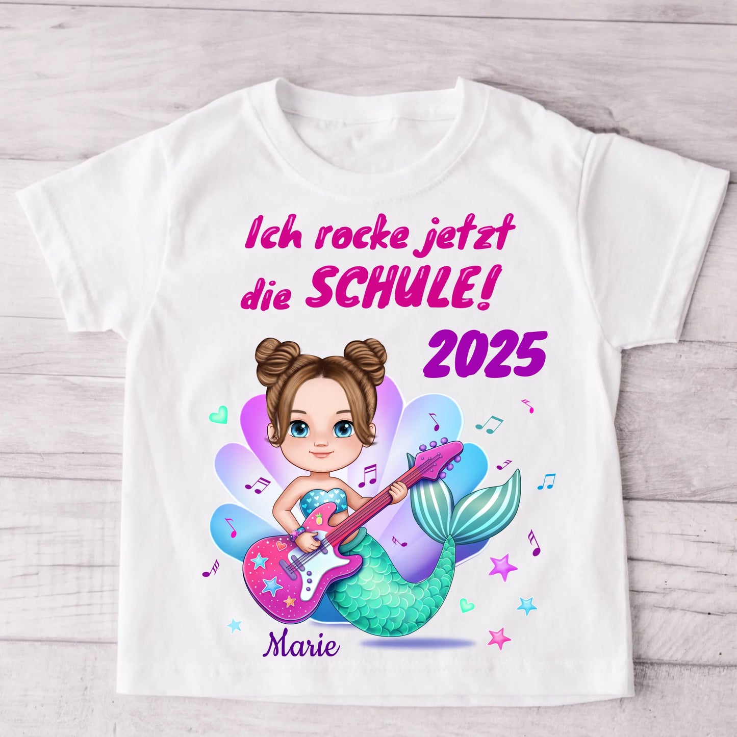 Sea Magic - Gepersonaliseerd kinder-T-shirt