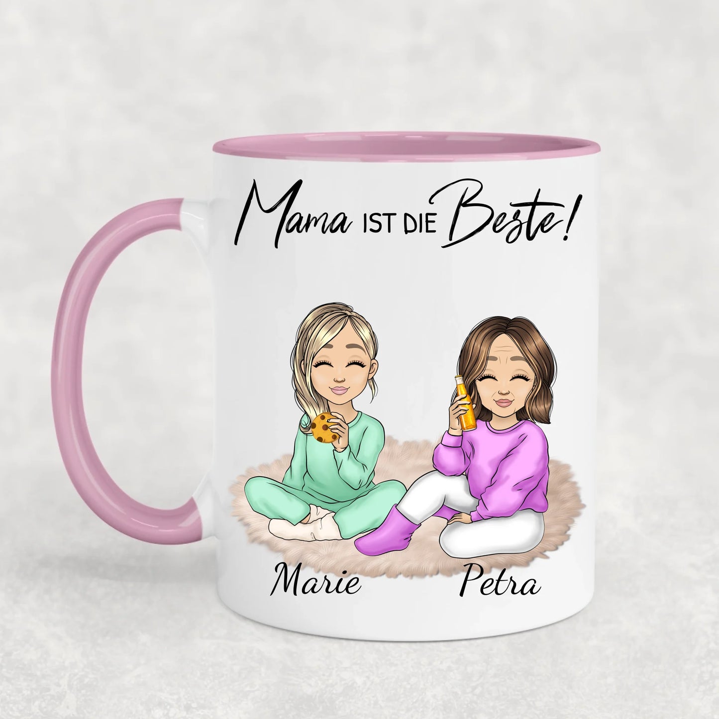 Mama is er altijd - Gepersonaliseerde mok