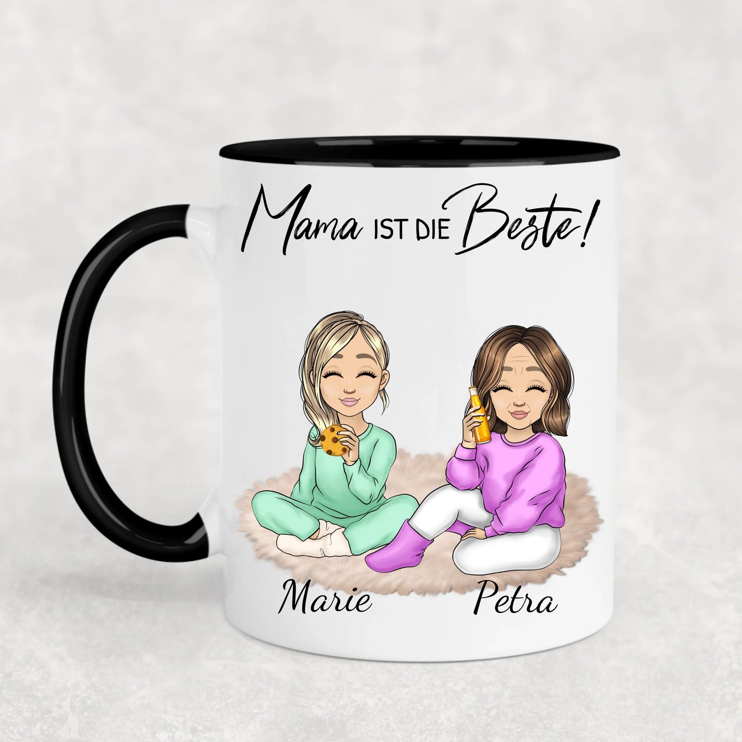 Mama is er altijd - Gepersonaliseerde mok