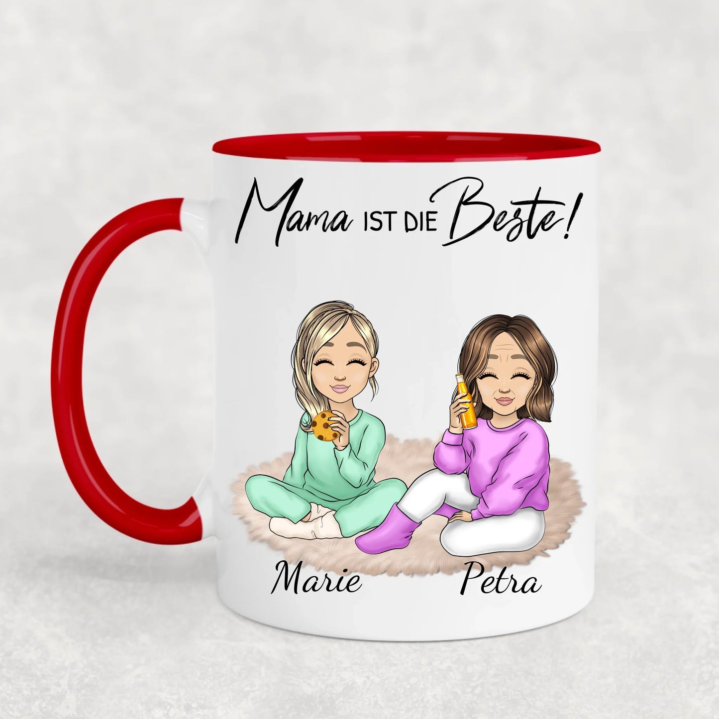 Mama is er altijd - Gepersonaliseerde mok