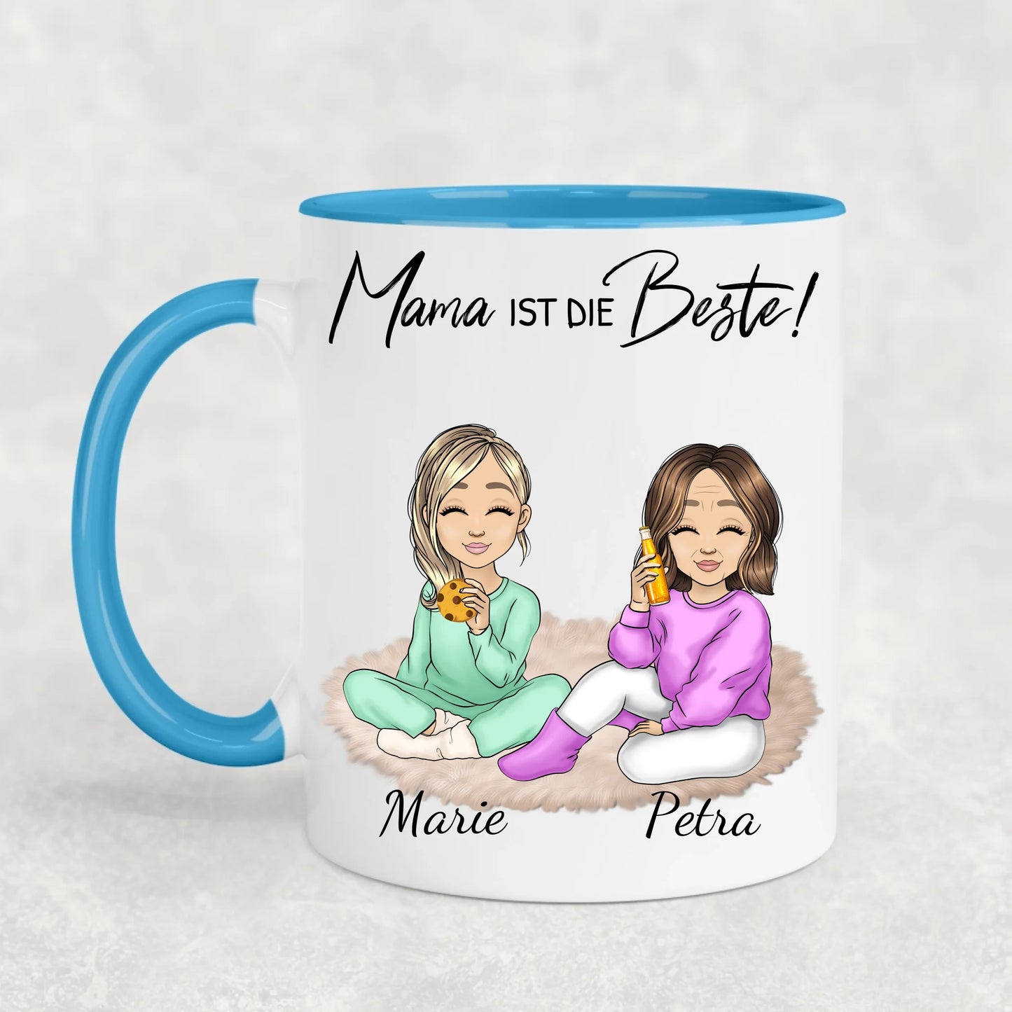 Mama is er altijd - Gepersonaliseerde mok