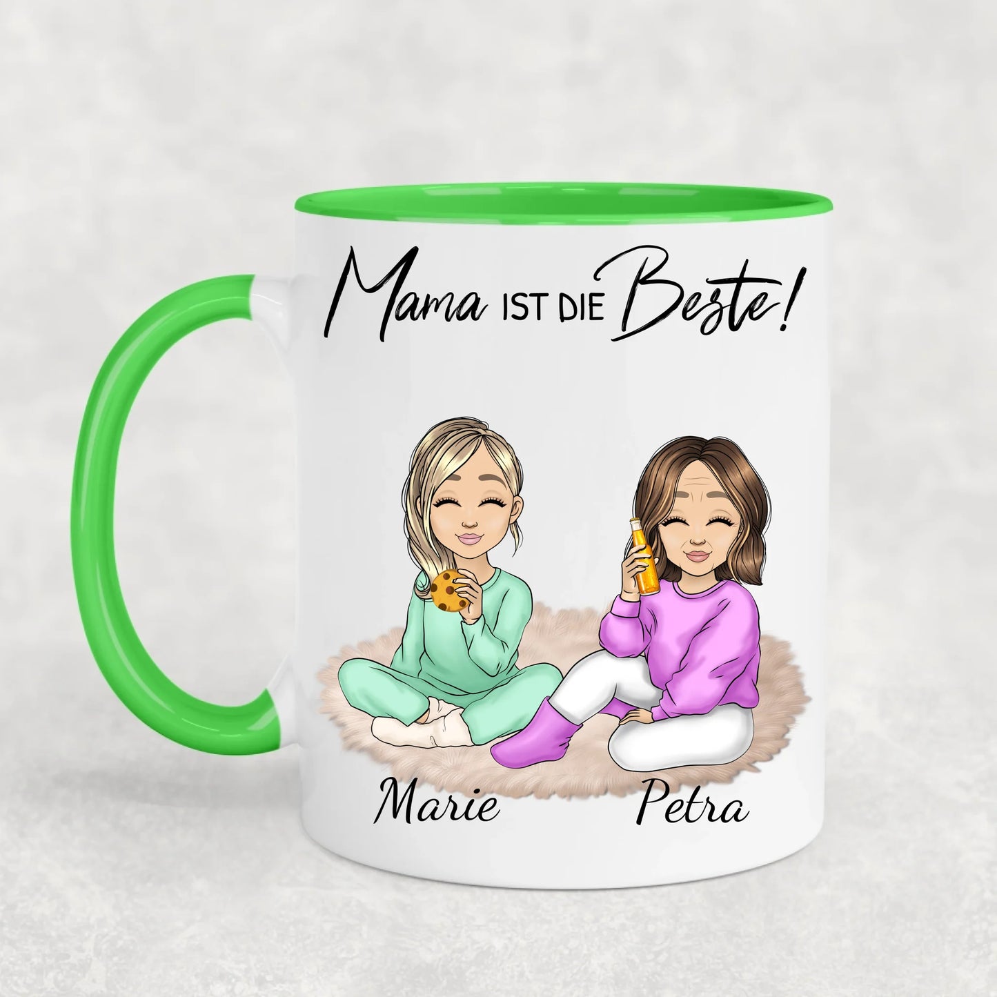 Mama is er altijd - Gepersonaliseerde mok