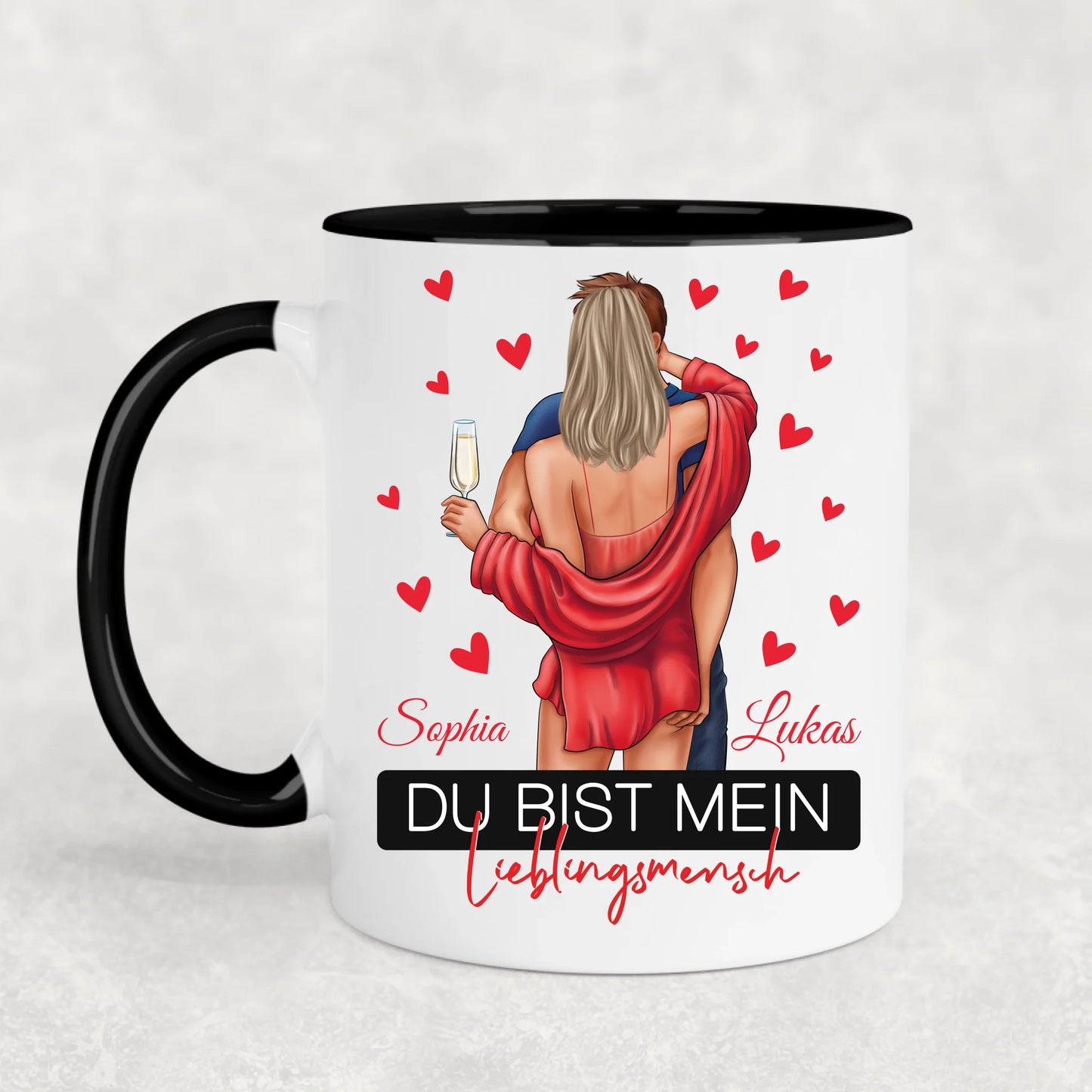 Alleen jij - Gepersonaliseerde mok