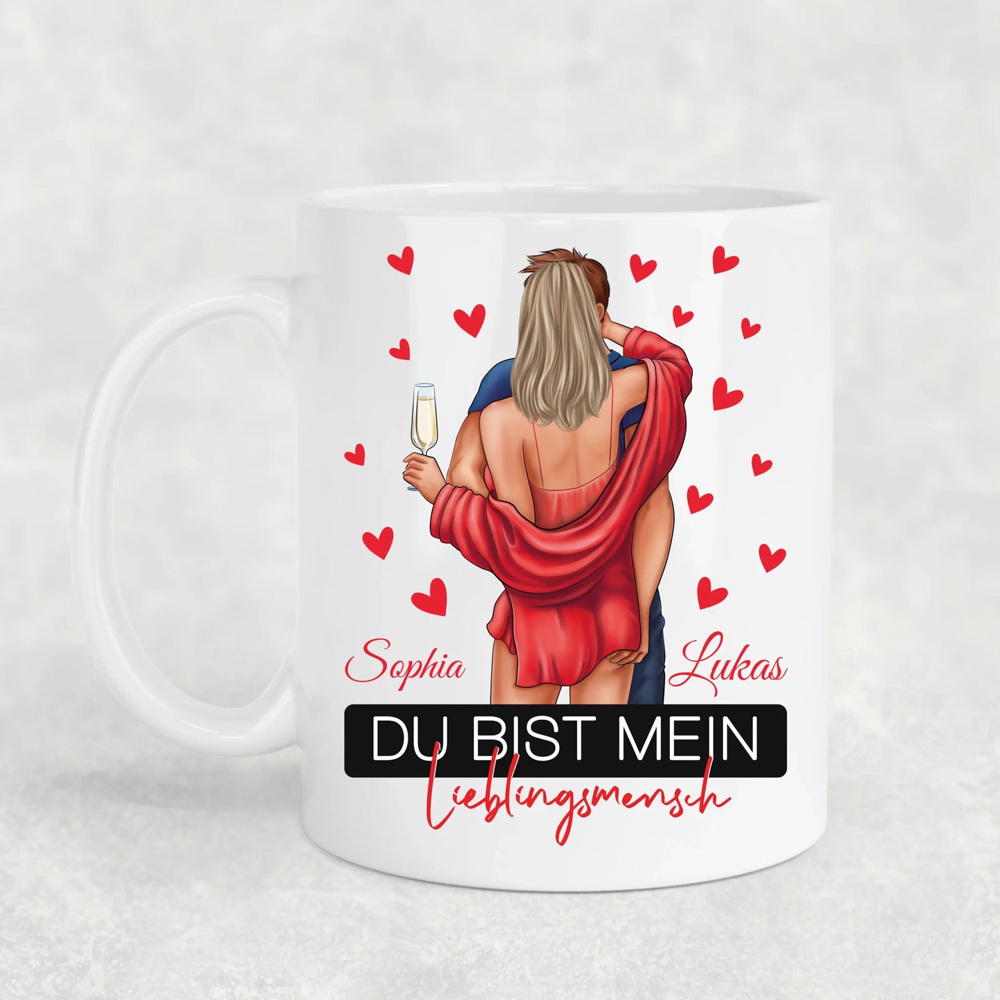 Alleen jij - Gepersonaliseerde mok