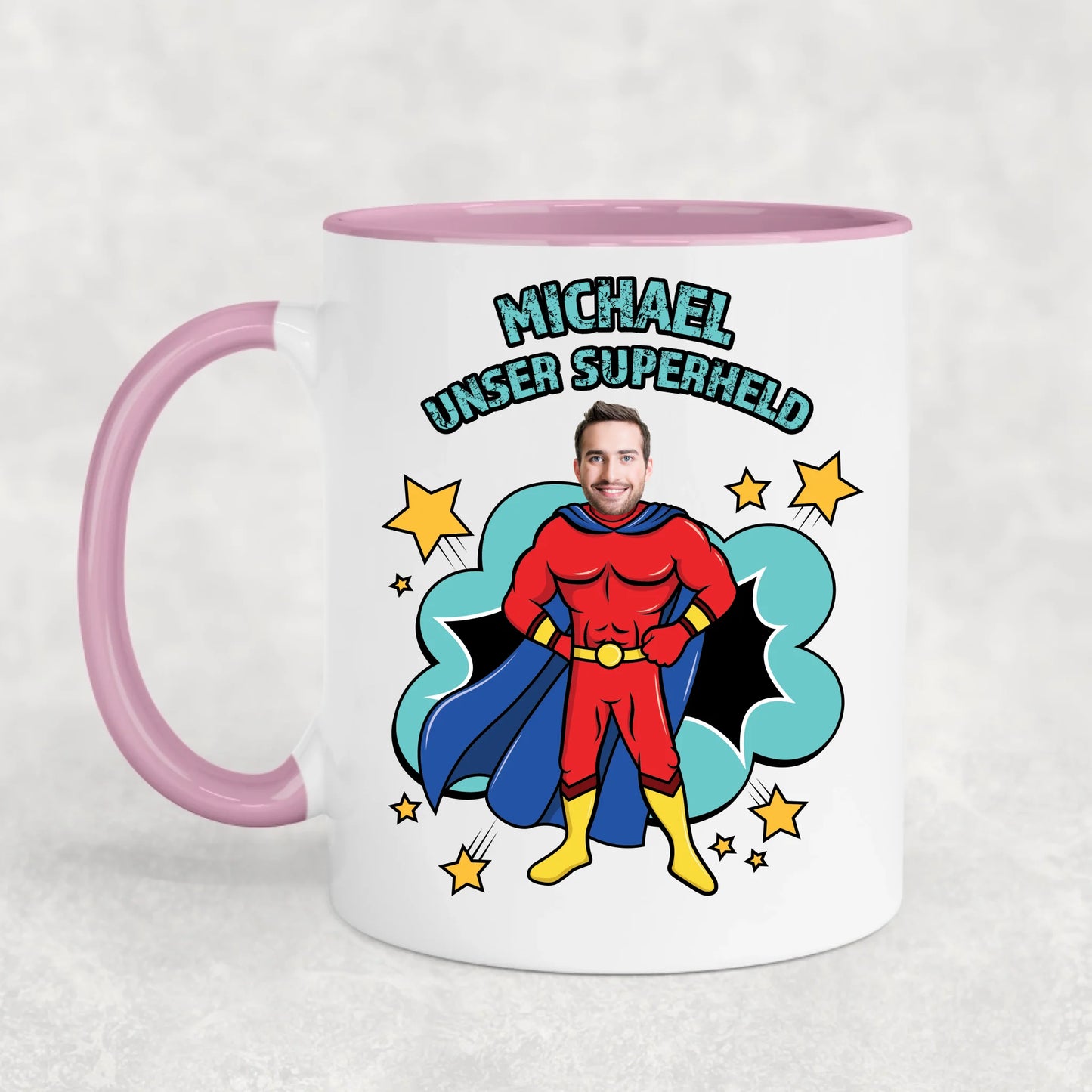 Superheld - Gepersonaliseerde mok