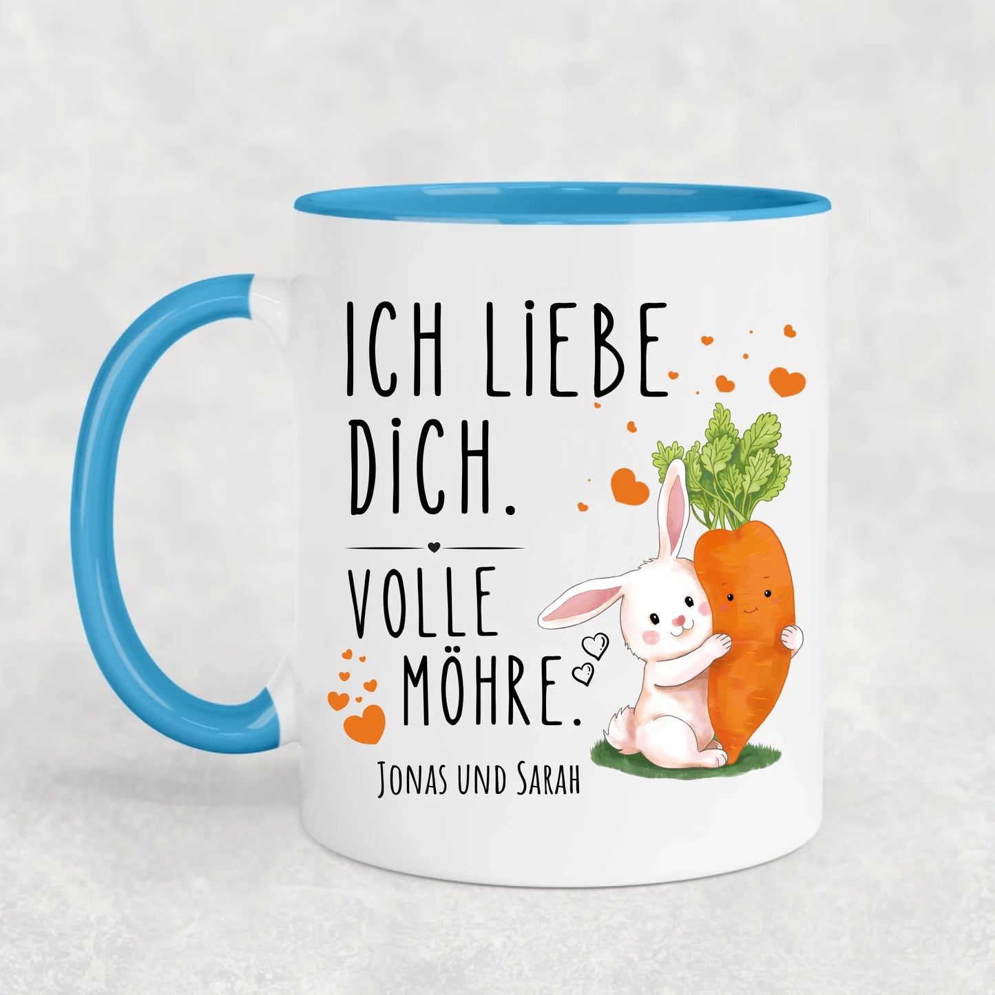Volle wortel! - Gepersonaliseerde mok