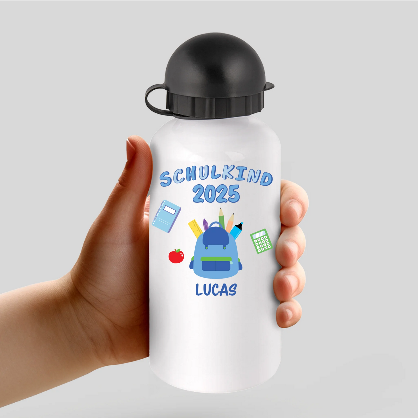 Schoolkind - Gepersonaliseerde drinkfles