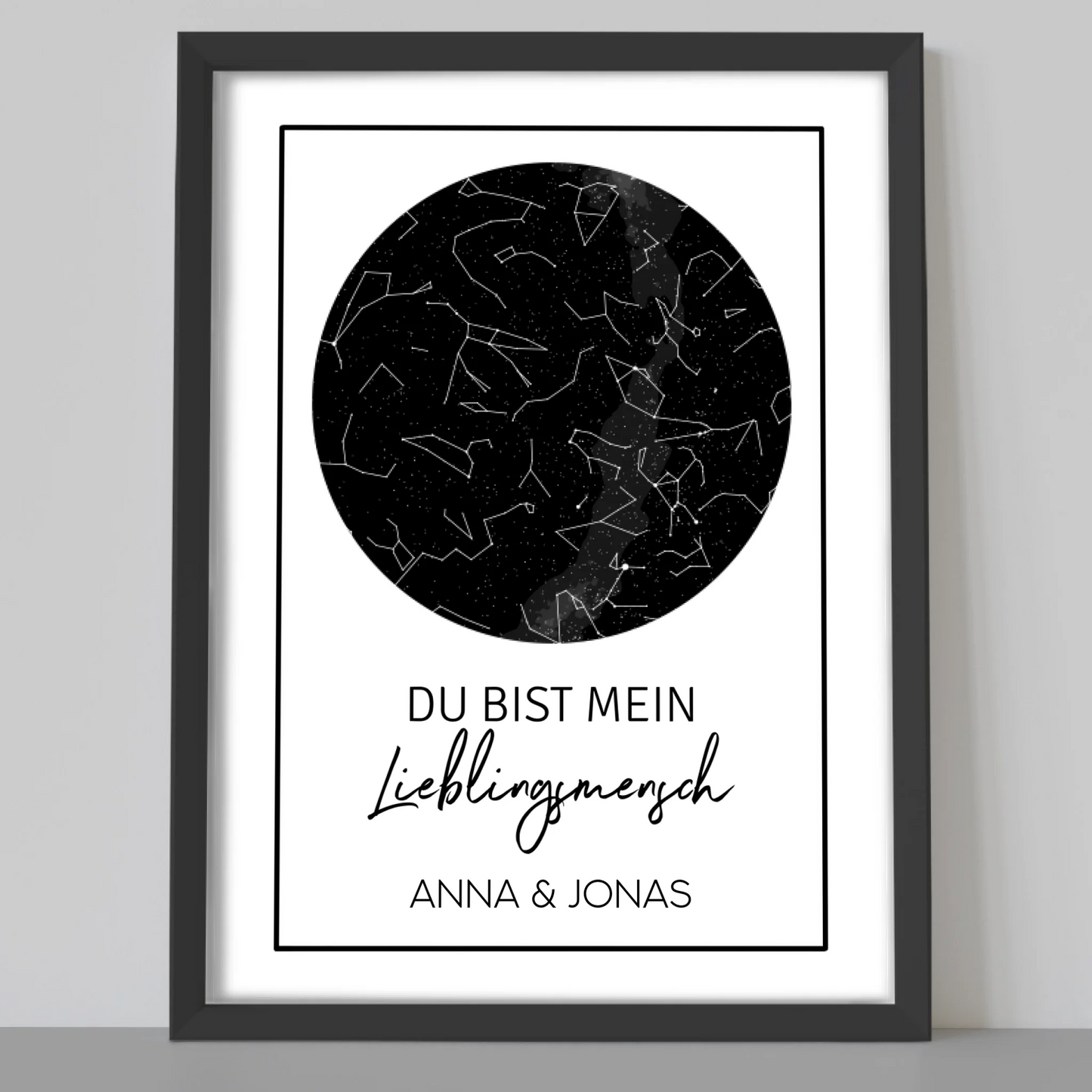 Sternenhimmel - Personalisiertes Poster