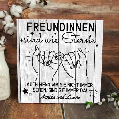 Ze zijn er altijd - Gepersonaliseerd canvas 