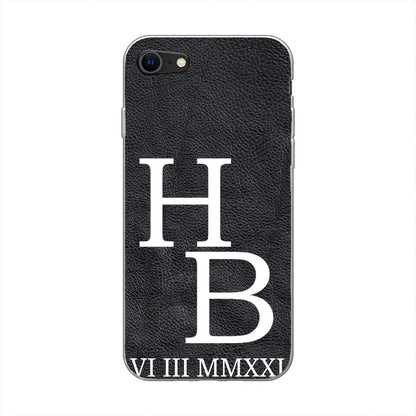 Jouw initialen - gepersonaliseerd telefoonhoesje 