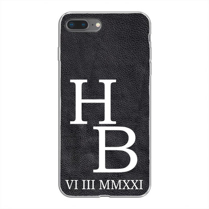 Jouw initialen - gepersonaliseerd telefoonhoesje 