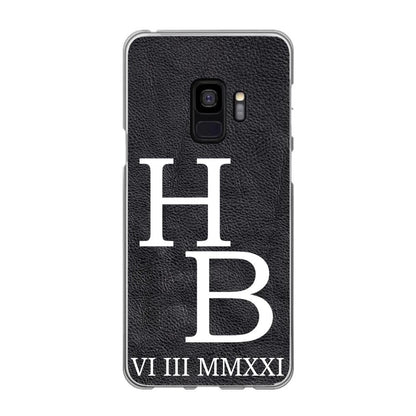 Jouw initialen - gepersonaliseerd telefoonhoesje 