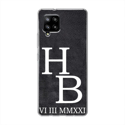 Jouw initialen - gepersonaliseerd telefoonhoesje 