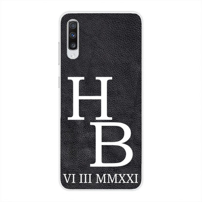 Jouw initialen - gepersonaliseerd telefoonhoesje 