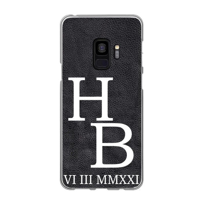 Jouw initialen - gepersonaliseerd telefoonhoesje 