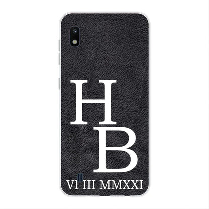 Jouw initialen - gepersonaliseerd telefoonhoesje 