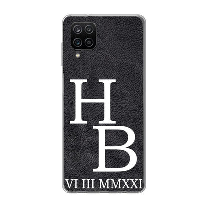 Jouw initialen - gepersonaliseerd telefoonhoesje 