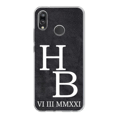Jouw initialen - gepersonaliseerd telefoonhoesje 