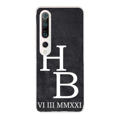 Jouw initialen - gepersonaliseerd telefoonhoesje 