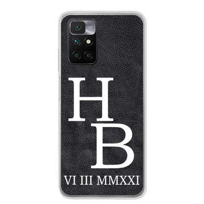 Jouw initialen - gepersonaliseerd telefoonhoesje 