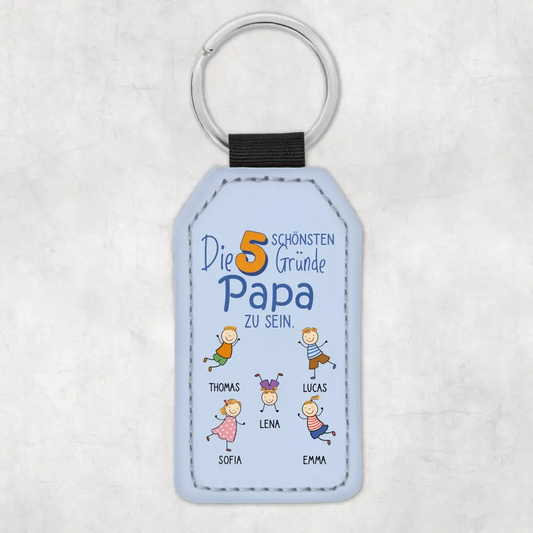 De beste redenen - Gepersonaliseerde sleutelhanger 