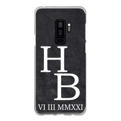 Jouw initialen - gepersonaliseerd telefoonhoesje 