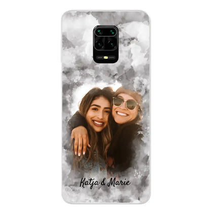 Jouw foto (waterverfstijl) - gepersonaliseerde telefoonhoesje 