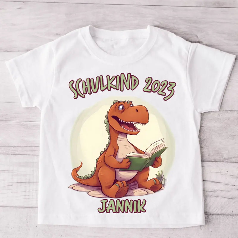 Dino - Personalisiertes Kinder T-Shirt