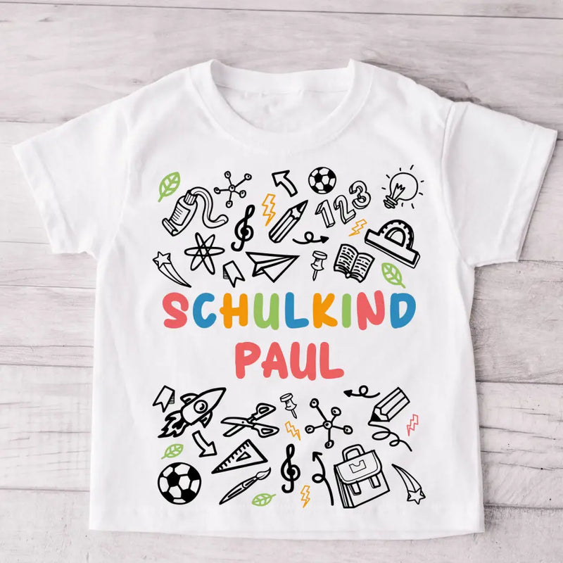 Kluger Kopf - Personalisiertes Kinder T-Shirt