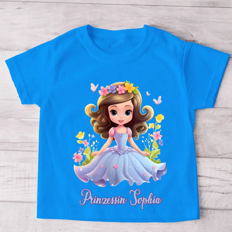 Prinzessin - Personalisiertes Kinder T-Shirt