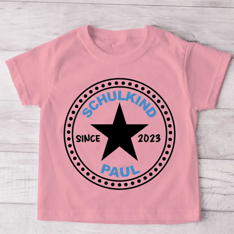 Star - Personalisiertes Kinder T-Shirt