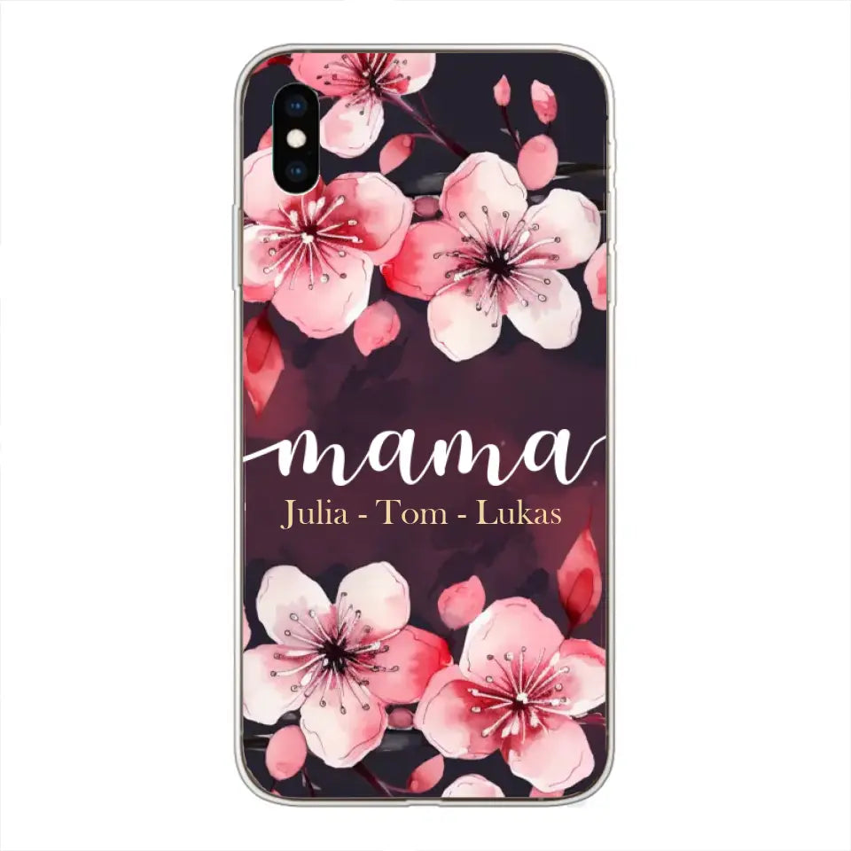 Flower Love - Gepersonaliseerde telefoonhoes 