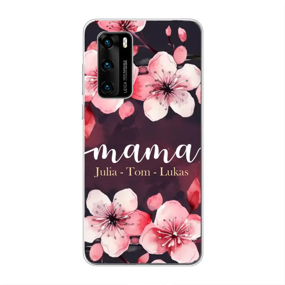 Flower Love - Gepersonaliseerde telefoonhoes 