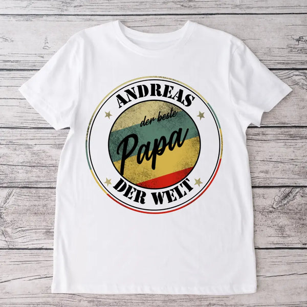 Weltbeste/r - Personalisiertes T-Shirt
