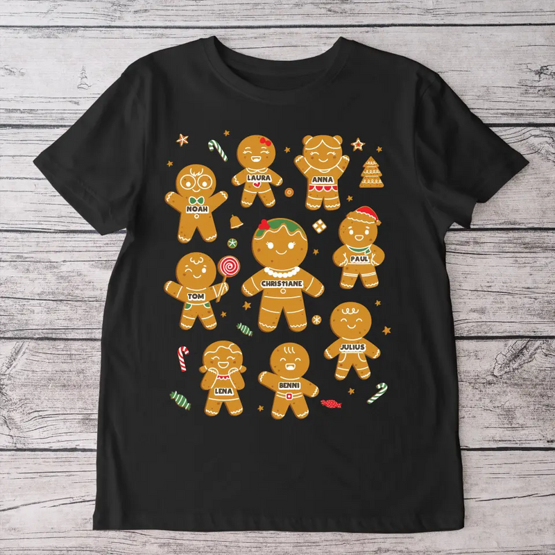 Lebkuchen-Lieblinge - Personalisiertes T-Shirt