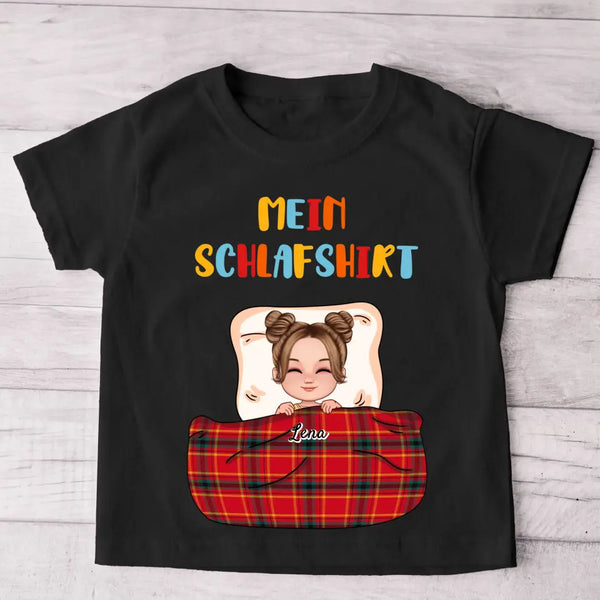 Mein Schlafshirt - Personalisiertes Kinder T-Shirt