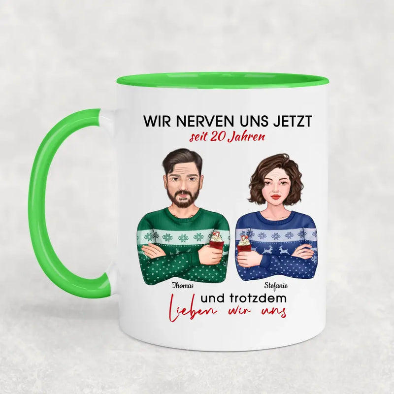 Hassliebe - Personalisierte Tasse