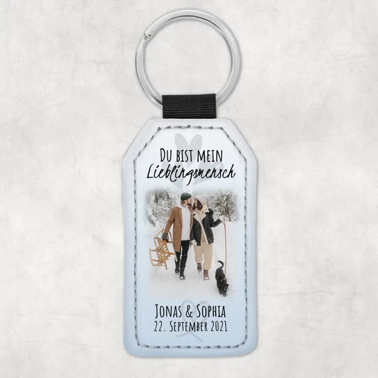 Favoriete persoon - Gepersonaliseerde sleutelhanger 