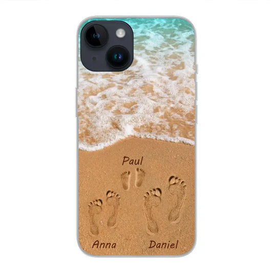 Strandvakantie - Gepersonaliseerde telefoonhoes 